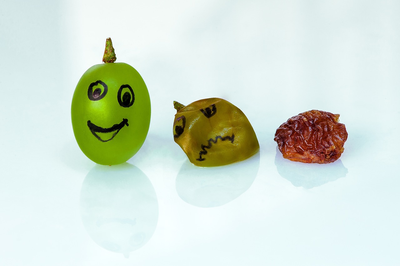 green grape raisins