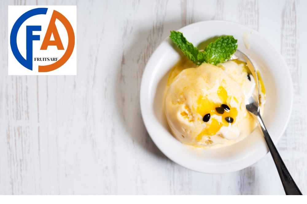 passion fruit ice cream