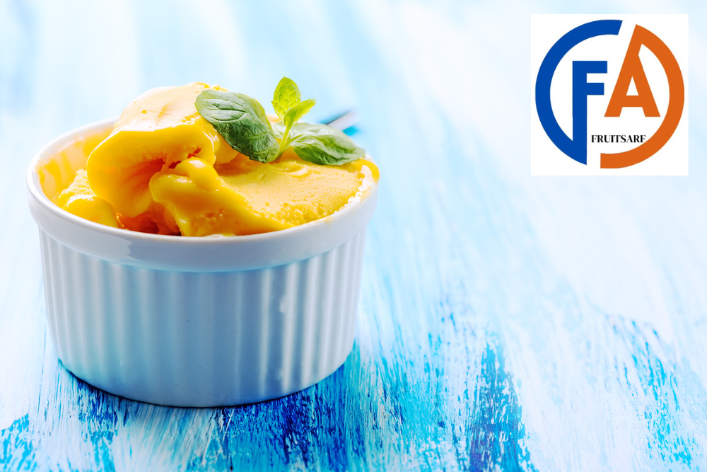 passion fruit ice cream